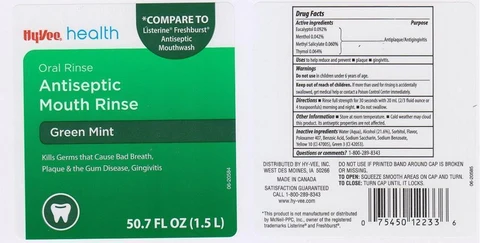 HYVEEANTISEPTIC MINT packaging