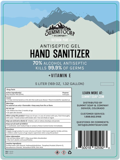Summit Hand Sanitizer 포장