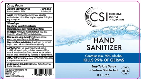 HAND SANITIZER 70 PERCENT 포장