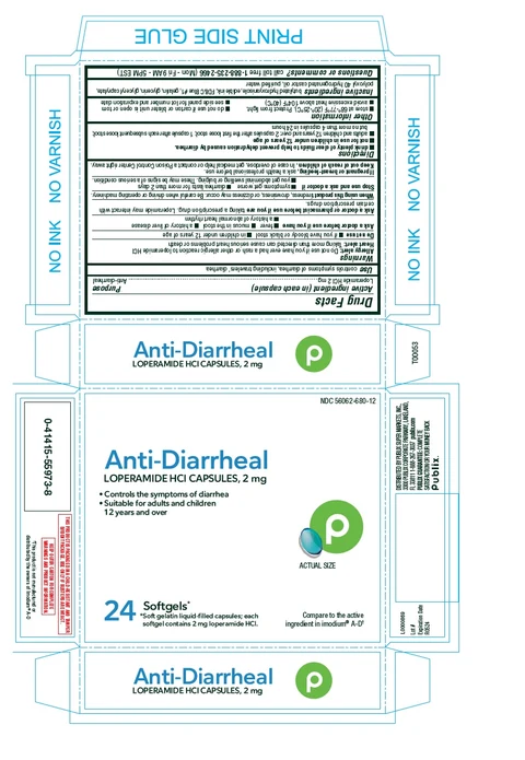 anti-diarrheal packaging