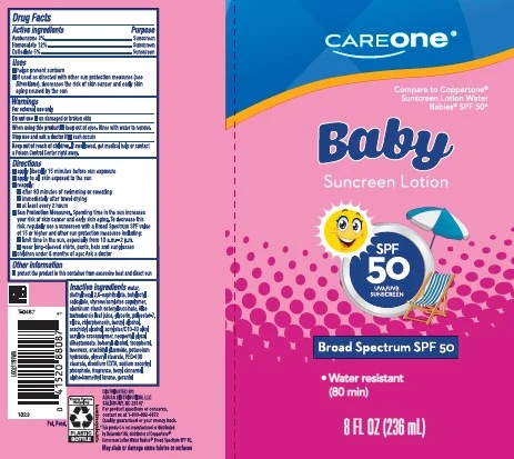 Sunscreen for Babies SPF 50 포장