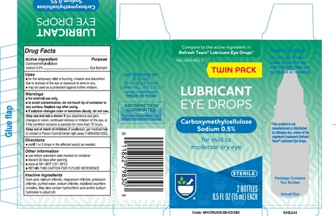 Lubricant Drops packaging