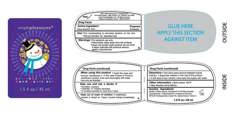 anti-bacterial Hand Cleanser packaging
