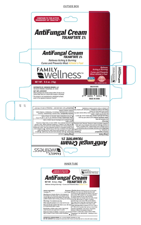 Tolnaftate Cream 1% ANTIFUNGAL packaging