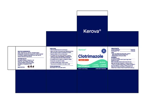 Kerova Clotrimazole 포장
