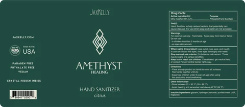 Citrus Hand Sanitizer packaging