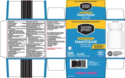 berkley and jensen famotidine 포장