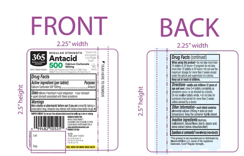Whole Foods Market Regular StrengthPeppermint Flavor packaging
