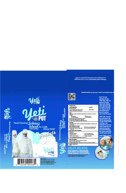 YETI POT- SCHNOZ WASH packaging