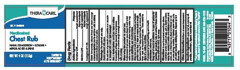 TheraCare Medicated Chest Rub packaging