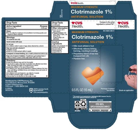 CVS Clotrimazole Maximum Strength packaging