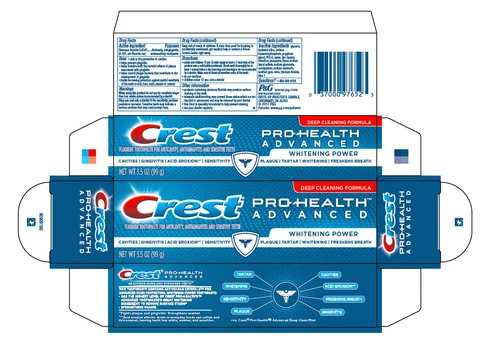 Crest Pro-Health Advanced 포장