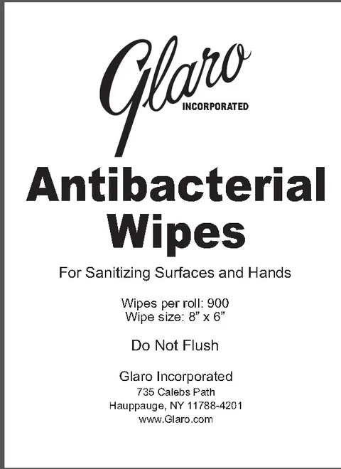 Antibacterial Wipes 포장