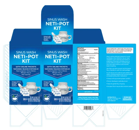 Soft Tip Neti Pot Sinus WashRite Aid 포장