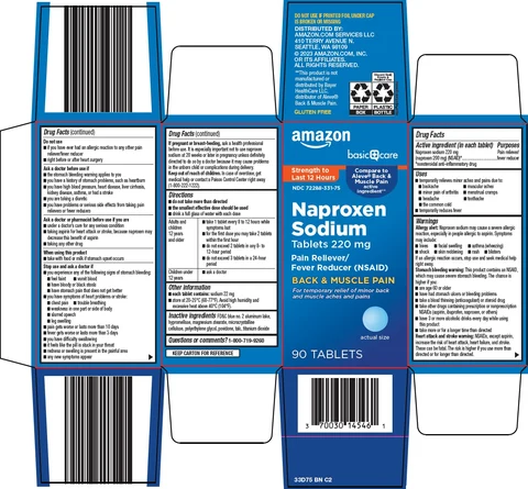 Basic Care Naproxen Sodium 포장