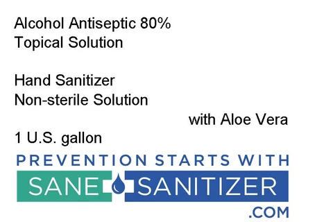 Hand Sanitizer packaging