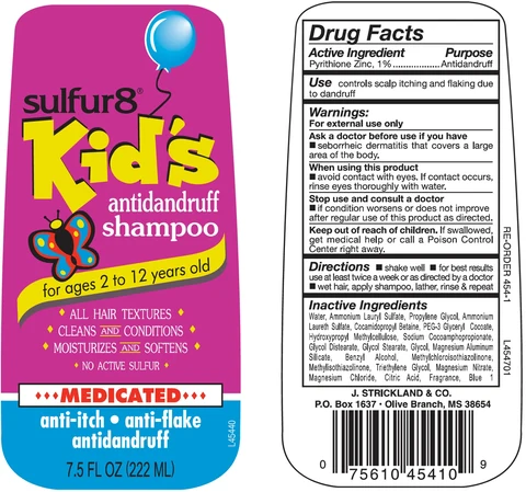 Sulfur 8 Kids Anti-Dandruff 포장