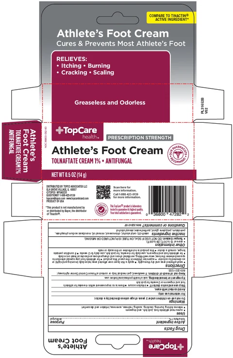 TopCare Tolnaftate Antifungal packaging