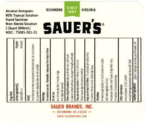 Sauers 포장