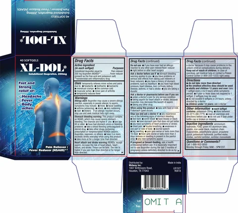 IbuprofenSoftgels 포장