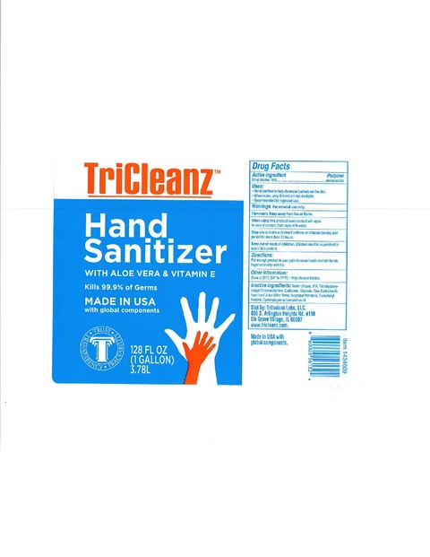 Tritanium Labs Hand SanitizerHand Sanitizer packaging