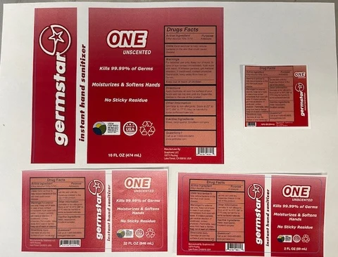 germstarONE packaging