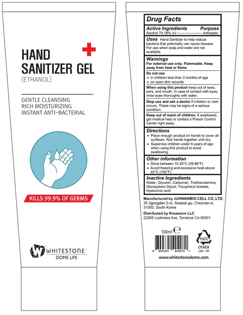 Whitestone Dome Life Hand Sanitizer packaging