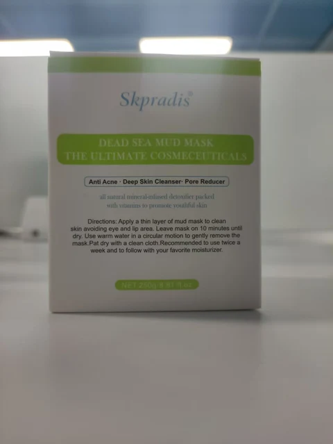 Skpradis Dead Sea Mud Mask packaging