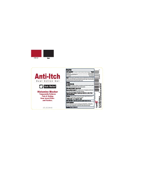 CoreTex Anti-Itch Gel 포장