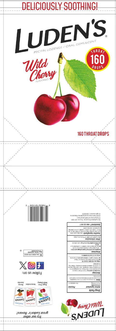 Ludens Wild Cherry 160ct