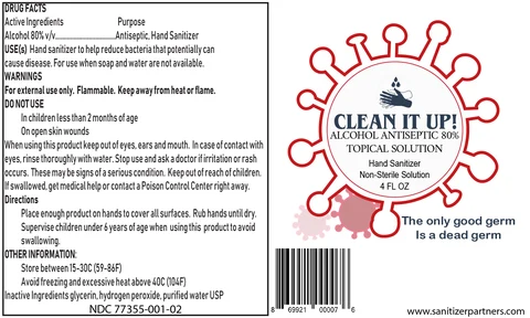 Topical Hand Sanitizer 포장