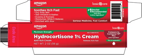 basic care hydrocortisone 포장