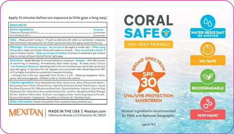 CoralSafe Broad Spectrum SPF30 포장