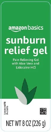 Sunburn Relief Gel 포장