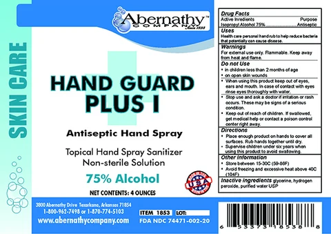 Hand Sanitizer packaging