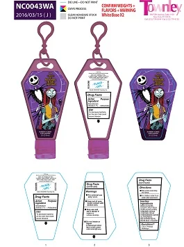 Blueberry Scented Hand SanitizerNightmare 3 포장