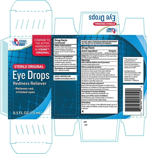 Sound Body Original Eye packaging