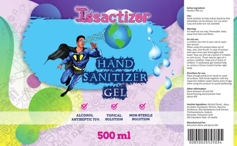 ISSACTIZER packaging