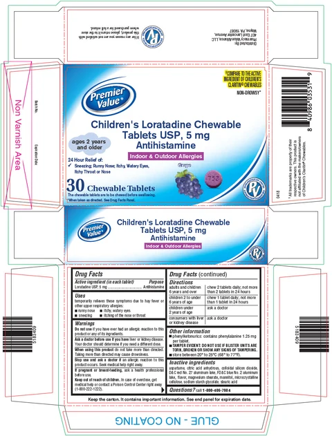 Loratadine packaging