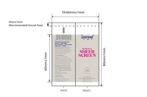 mineral Sheerscreen tube