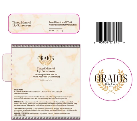 Tinted Mineral Lip Sunscreen packaging