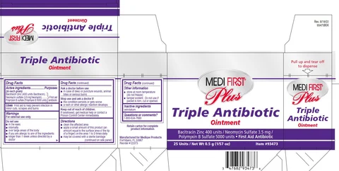 Triple Antibiotic packaging
