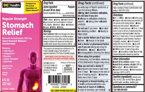 Stomach ReliefRegular Strength packaging
