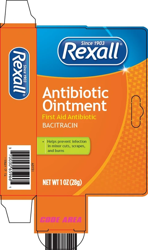 Rexall Antibiotic packaging