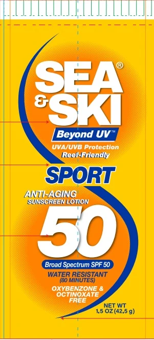 Sea and Ski SPF 50 포장