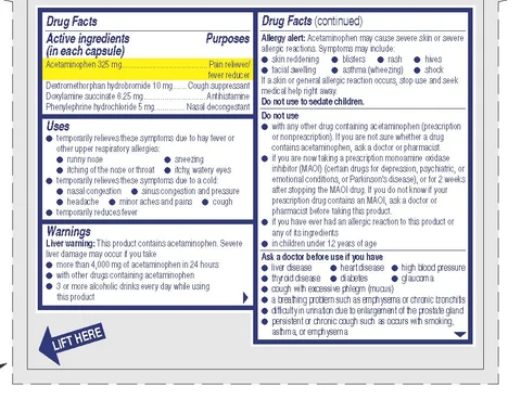 Alka-Seltzer Plus Maximum Strength Severe Sinus, Allergy and Cough packaging