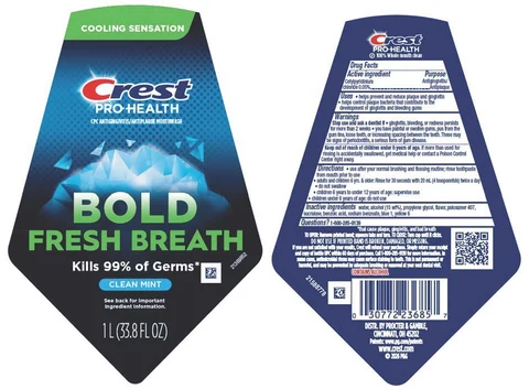 Crest Pro-HealthBold Fresh Breath 포장