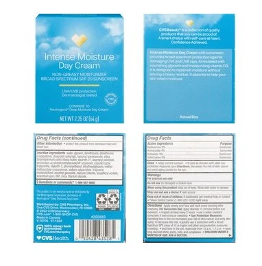 Intense Moisture Day Cream packaging