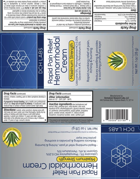 DCH Hemorrhoidal 포장