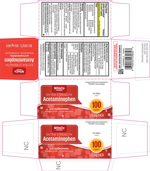 AcetaminophenExtra Strength 포장